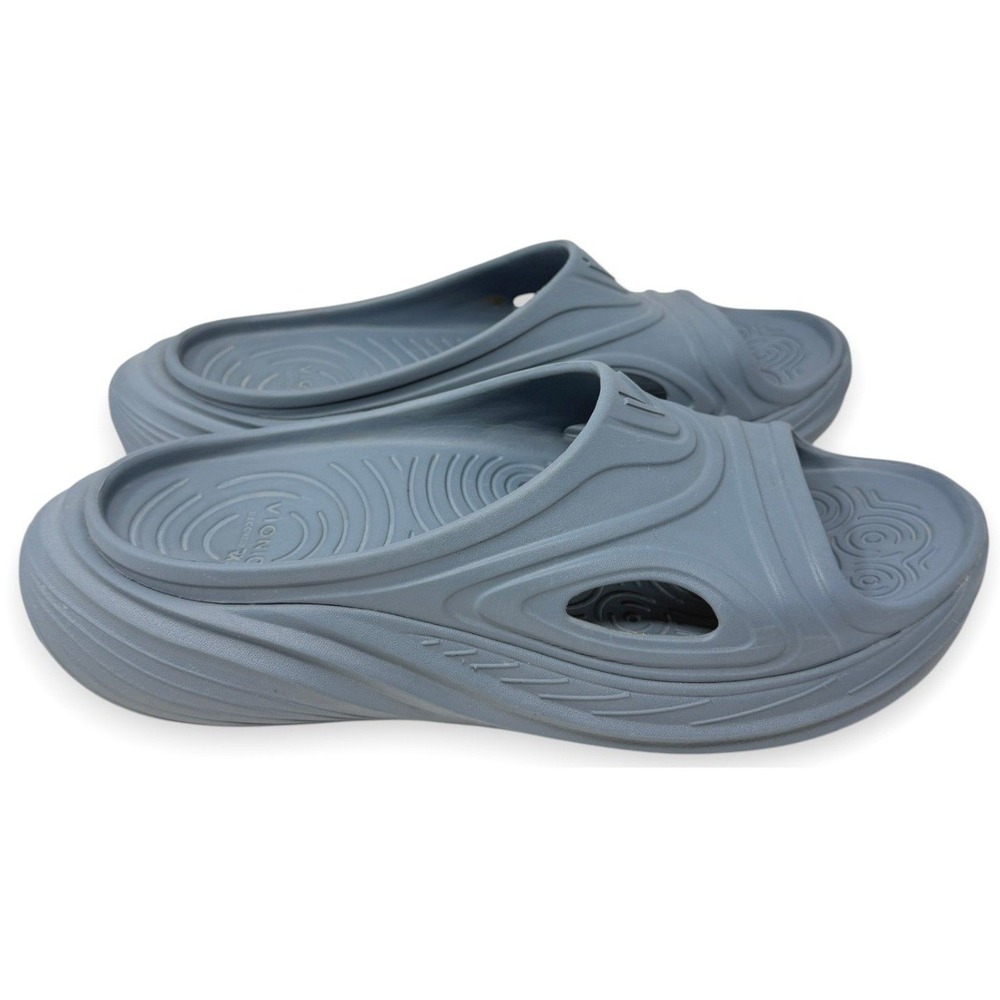 Vionic Cove RX Recovery Sandals Mens 11 Womens 13 Blue Comfort Support Slip On